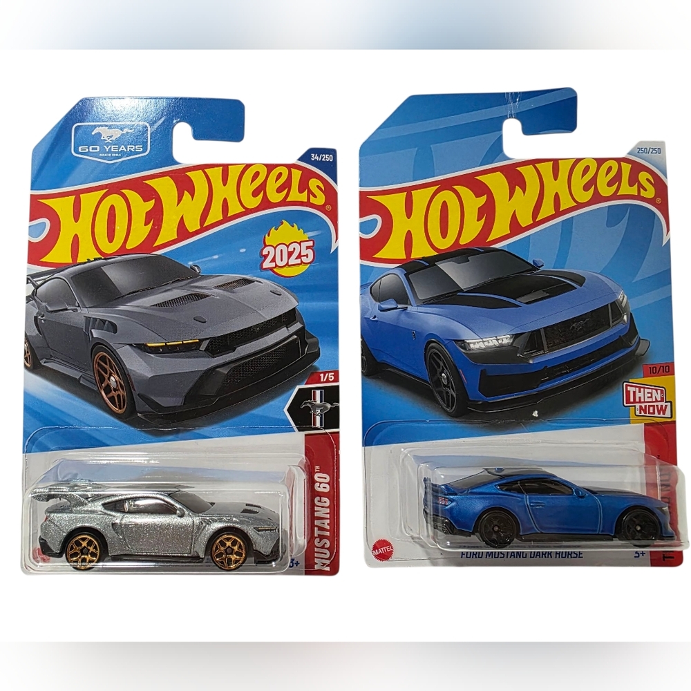 *Special Offer* Hot Wheels Ford Mustang GTD and Dark Horse